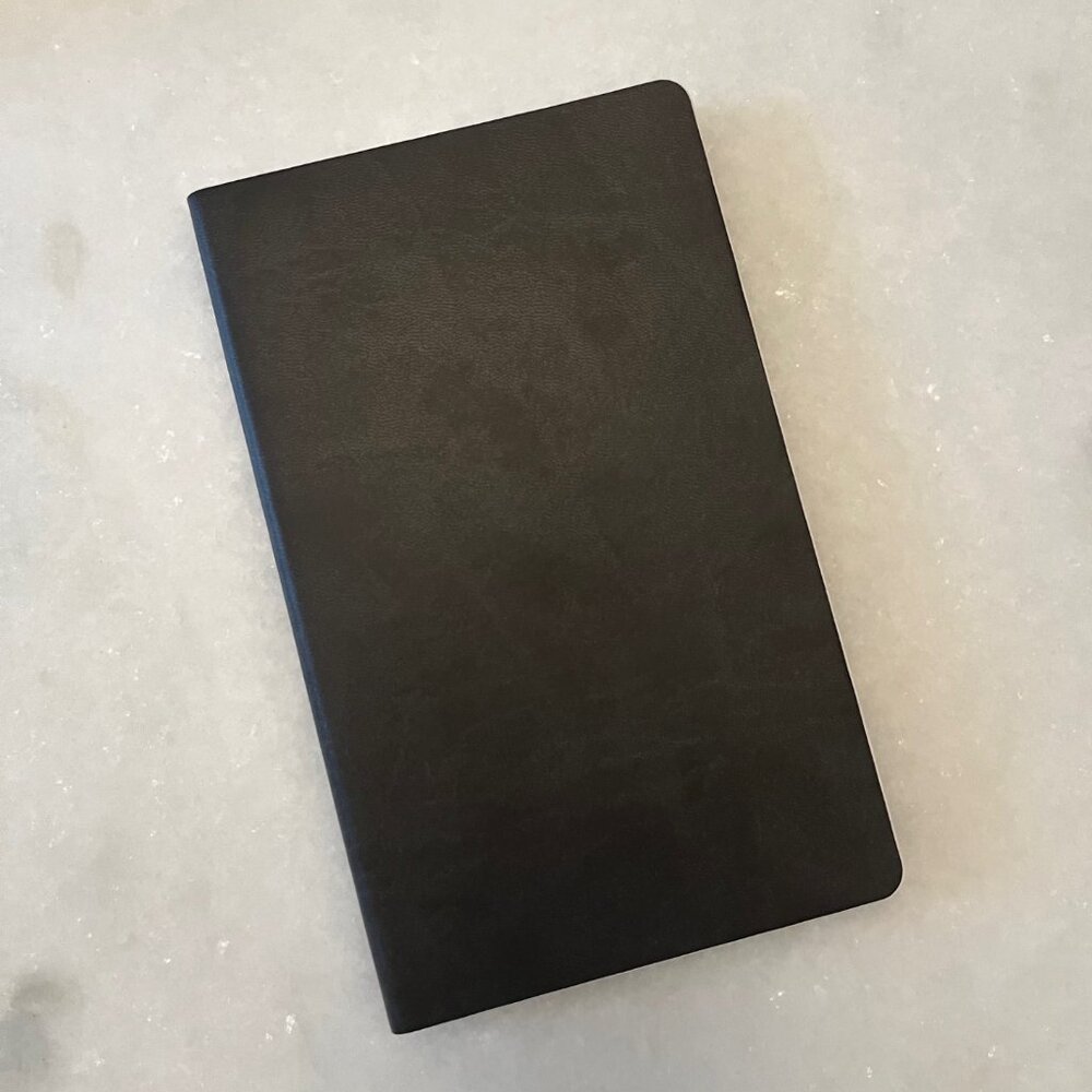 Graphite PU Leather Journal